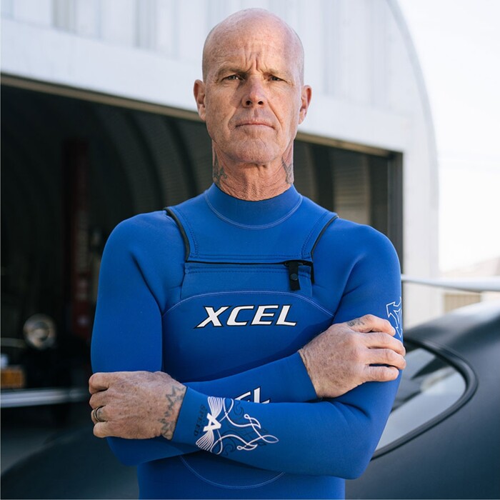 2024 Xcel Mens Archy's X1 2mm Long Sleeve Chest Zip Spring Shorty Wetsuit MN211ZF3 - All Royal